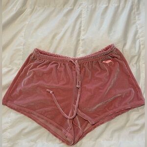 Victoria Secret PINK Velour Sleep Shorts